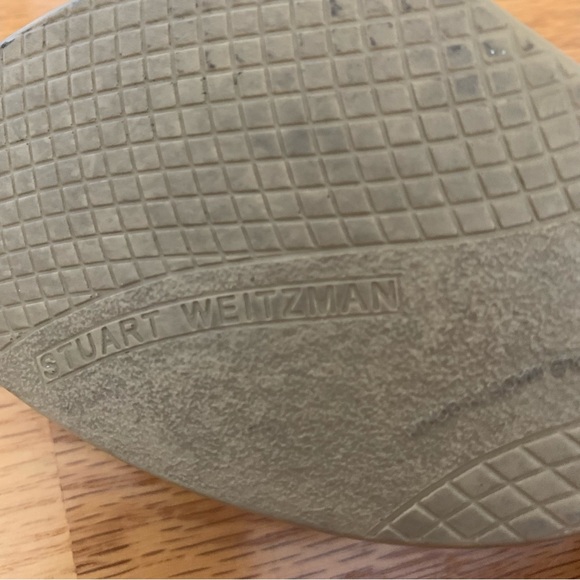 Stewart Weitzman Red Patent Leather Slingback Peep-toe Wedges. Women’s Size 10M - Picture 3 of 10